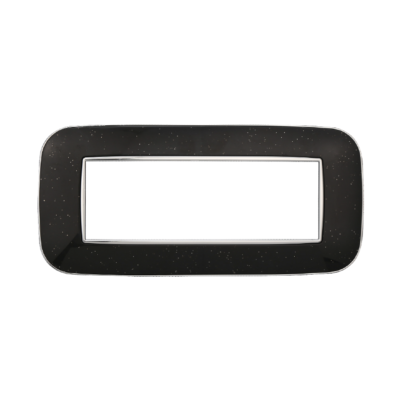 AN91624 — PLACCA ORBIS 6P NERO BRILLANTE