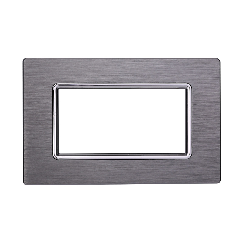 LN86406 — PLACCA ALLUMINIO 4P SILVER