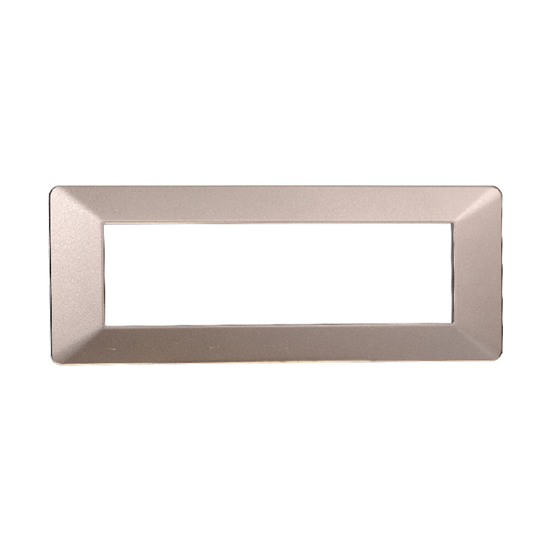 EV83710 — PLACCA PLASTICA 7P BRONZO
