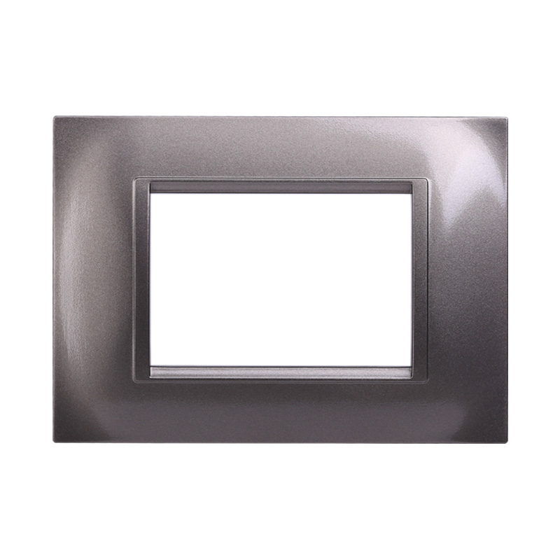 LN89308 — PLACCA QUADRATA 3P TITANIO