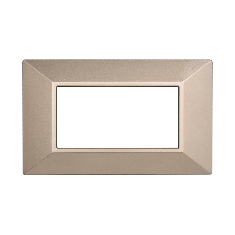 AN90410 — PLACCA PIRAMIDE 4P BRONZO