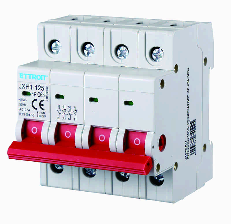 JX446300 — INTERRUTTORE SEZIONATORE 4P 63A 380V