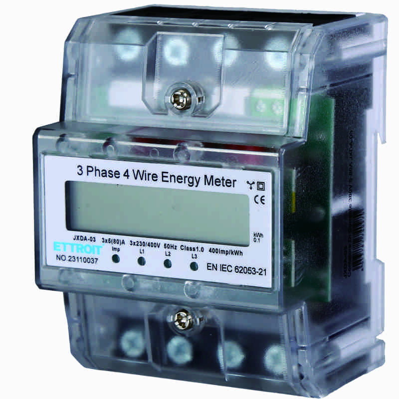 JXDA-03 — Contatore Di Corrente 380V 5-80A JXDA-03