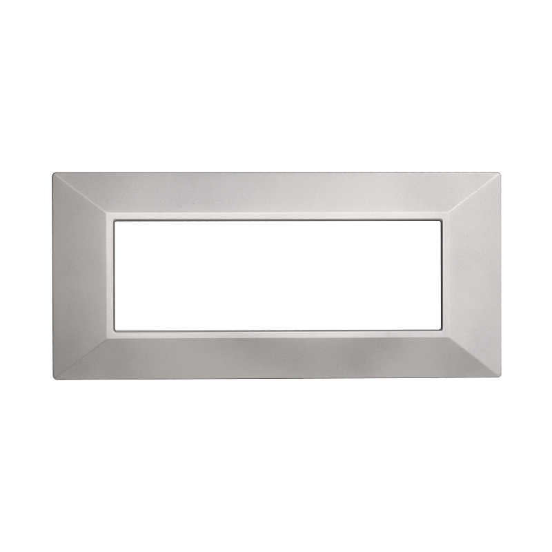 AN90606 — PLACCA PIRAMIDE 6P SILVER