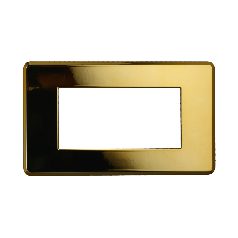 AN87412 — PLACCA SLIM 4P ORO LUCIDO