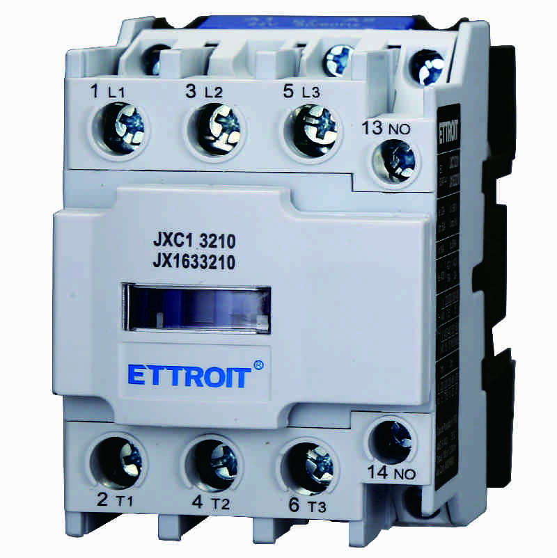 JX1633210 — JXC1 Contattore AC trifase 3P 32A, bobina 24V AC 50/60Hz, 1NO, Ue 380V