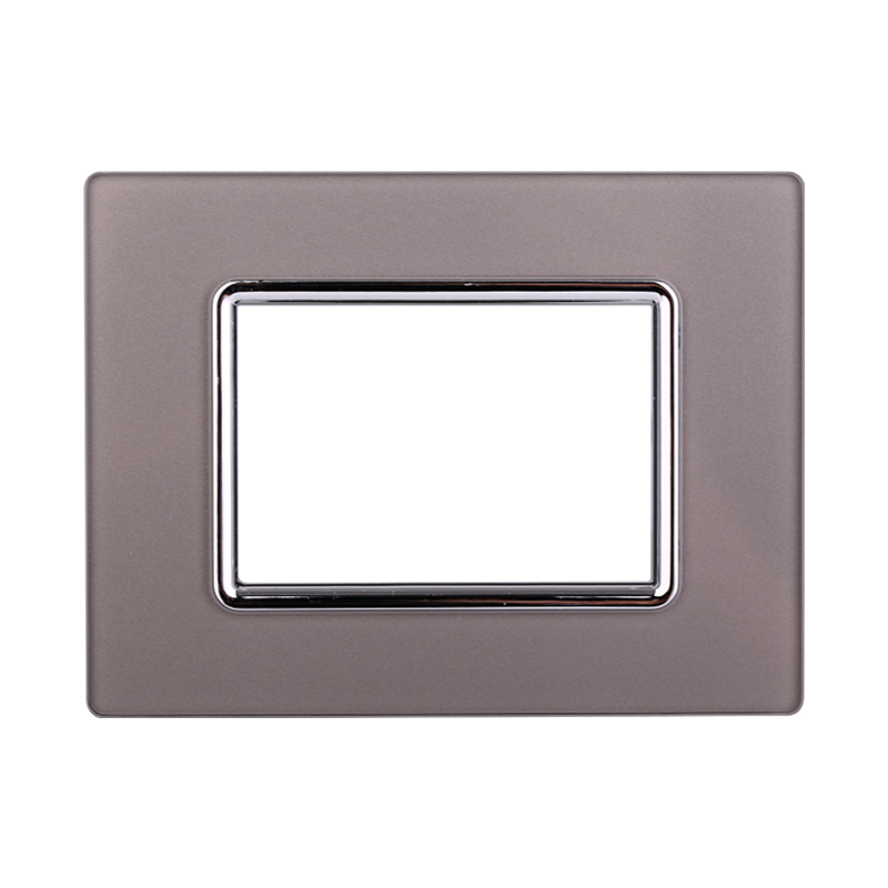 LN84306 — PLACCA VETRO 3P SILVER