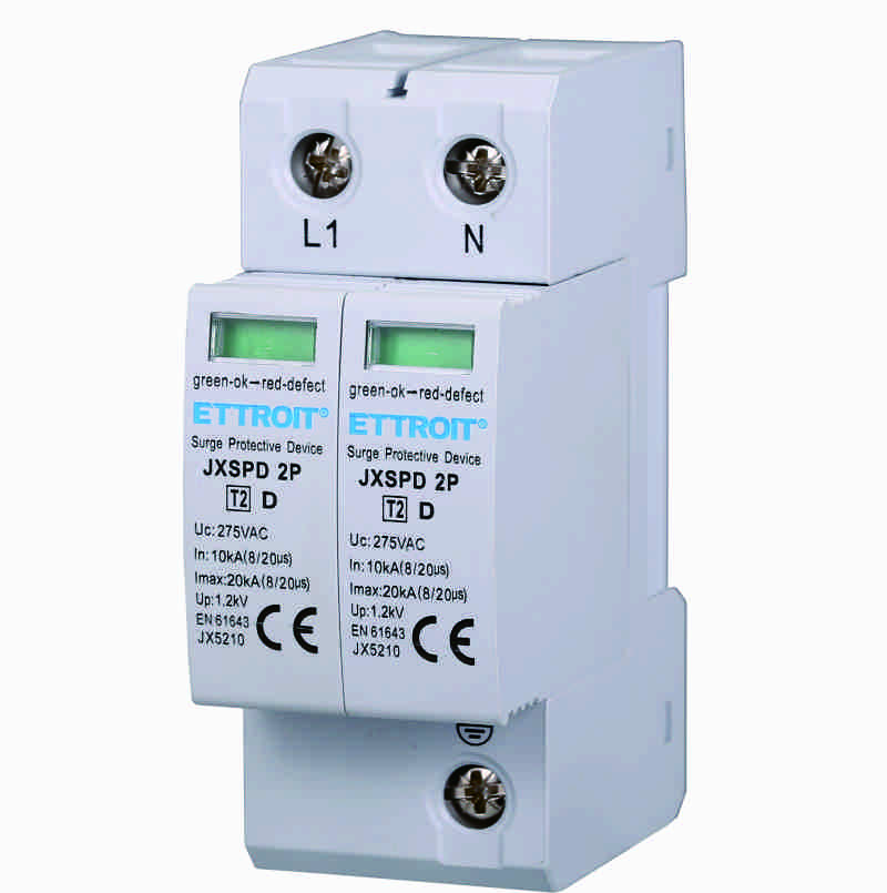 JX5210 — Scaricatore Di Sovratensione 2P 10kA-20kA T2