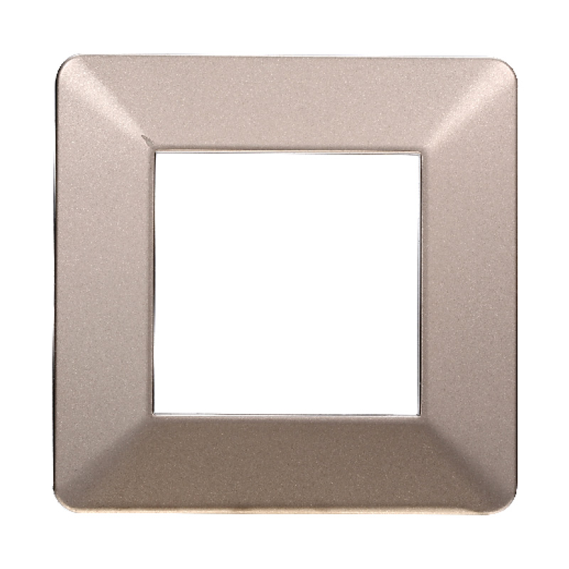 EV83210 — PLACCA PLASTICA 2P BRONZO