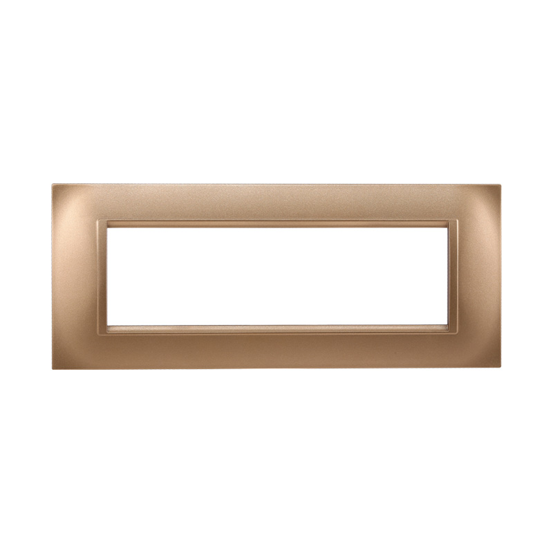 LN89711 — PLACCA QUADRATA 7P ORO