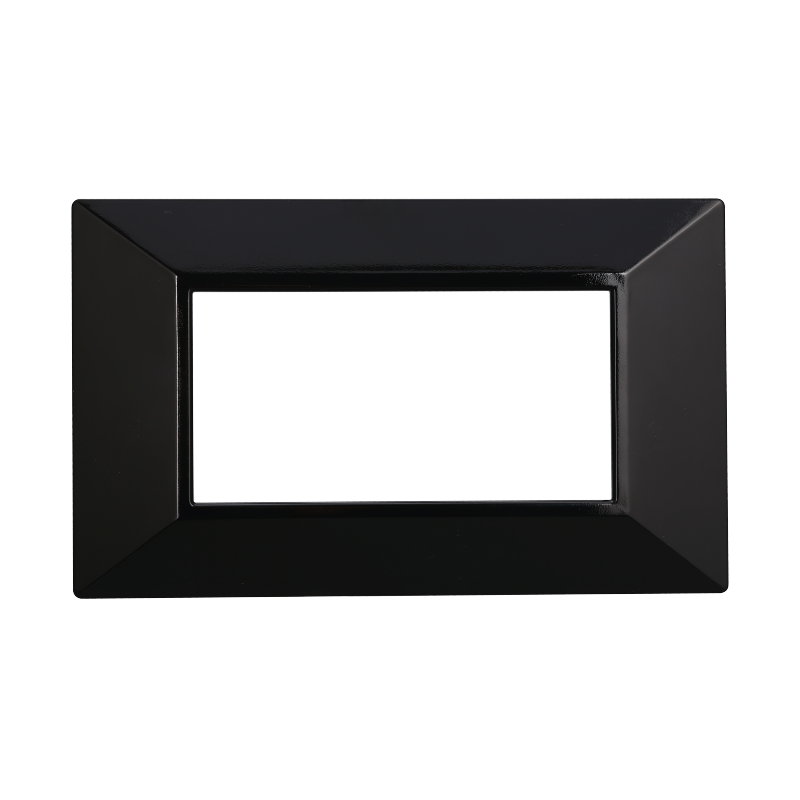 AN90402 — PLACCA PIRAMIDE 4P NERO
