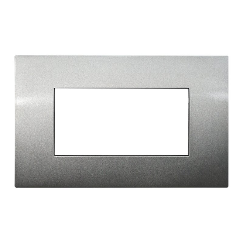 VA83408 — PLACCA PLASTICA 4P TITANIO