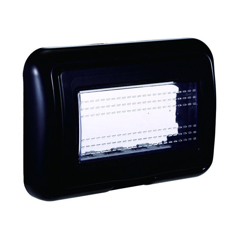 LN2704 — CUSTODIA INCASSO 4P IP55 NERO