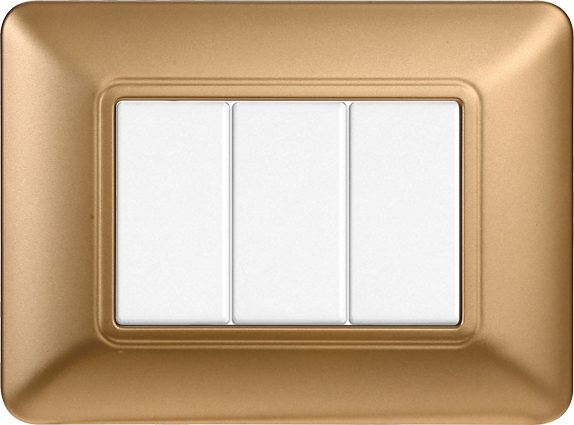MT83311 — PLACCA PLASTICA 3P ORO