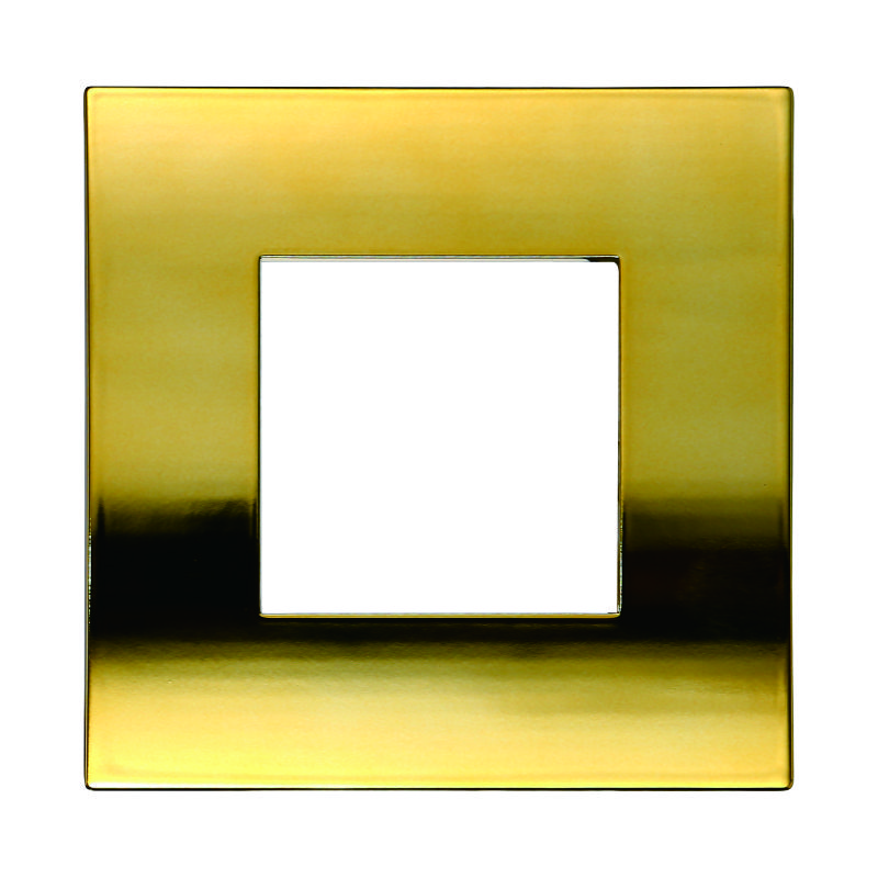 VA83212 — PLACCA PLASTICA 2P ORO LUCIDO