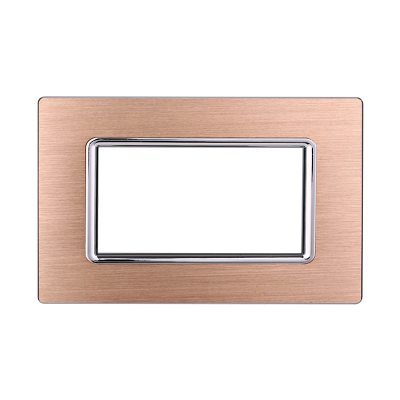 LN86411 — PLACCA ALLUMINIO 4P ORO
