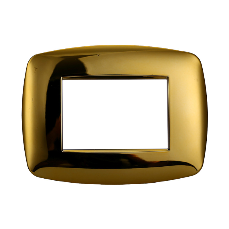 LN87312 — PLACCA SLIM 3P ORO LUCIDO