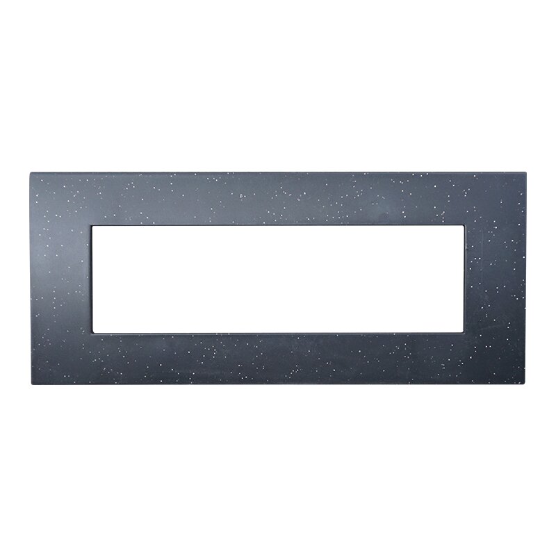VA83724 — PLACCA PLASTICA 7P NERO BRILLANTE