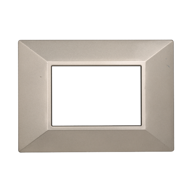 AN90308 — PLACCA PIRAMIDE 3P TITANIO
