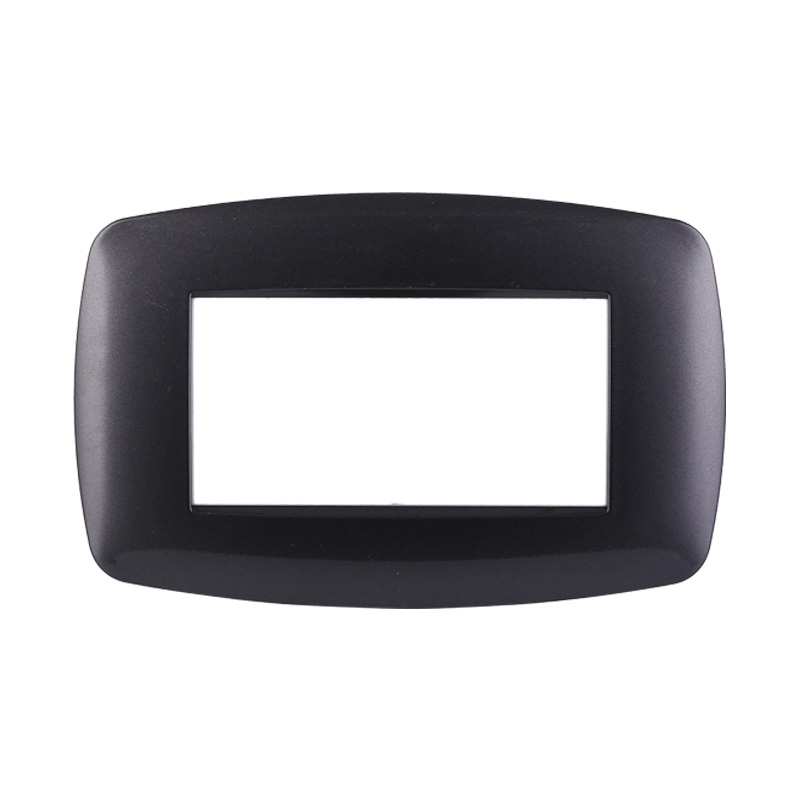LN87407 — PLACCA SLIM 4P ACCIAIO SCURO