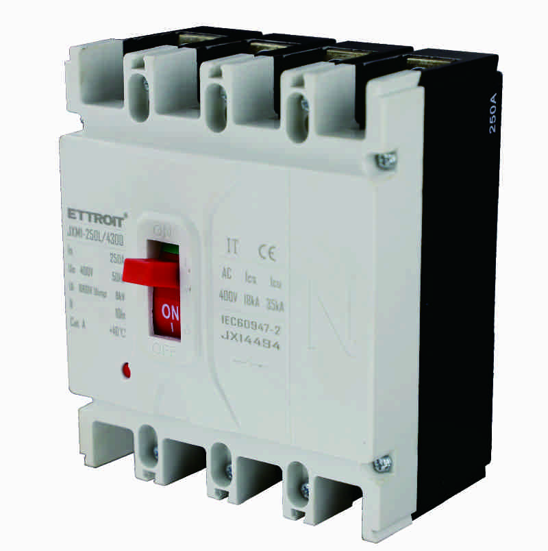 JX14494 — MCCB Interruttori Scatolati Magnetotermici 4P 250A 380V-35kA
