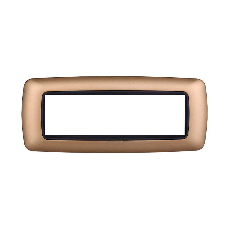 LN88711 — PLACCA PLASTICA 7P BOMBATA ORO