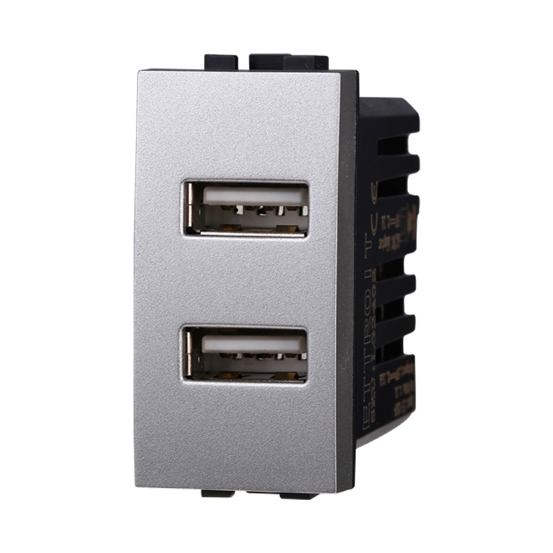 LG2402 — PRESA USB 2POSTI 2.1AMH