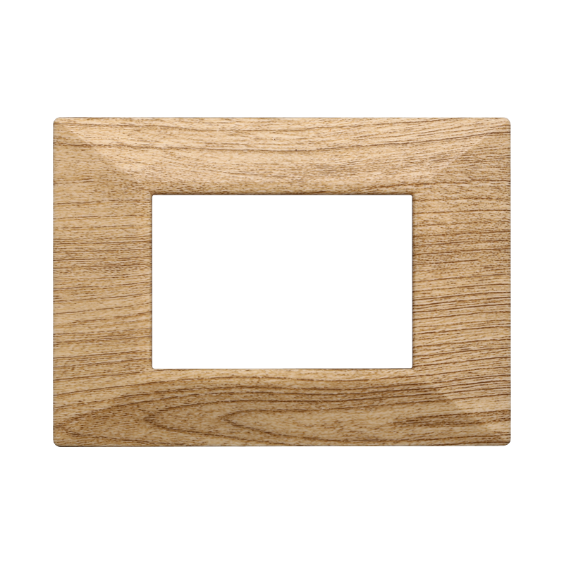 AN90305 — PLACCA PIRAMIDE 3P LEGNO SCURO