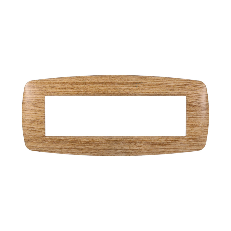 LN87705 — PLACCA SLIM 7P LEGNO SCURO