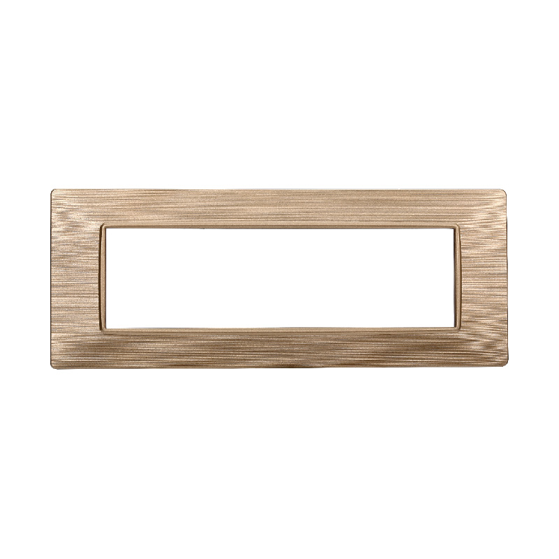 EV85611 — PLACCA 7P ORO SATINATO