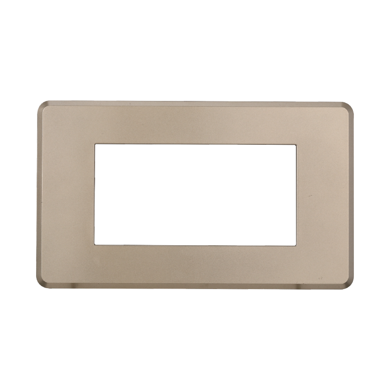 AN87408 — PLACCA SLIM 4P TITANIO