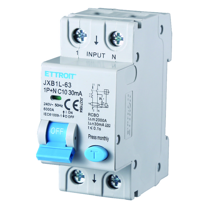 JX271064 — Magnetotermico Differenziale 1P+N 10A 30mA 220V-6kA CLASSE A MECCANICO