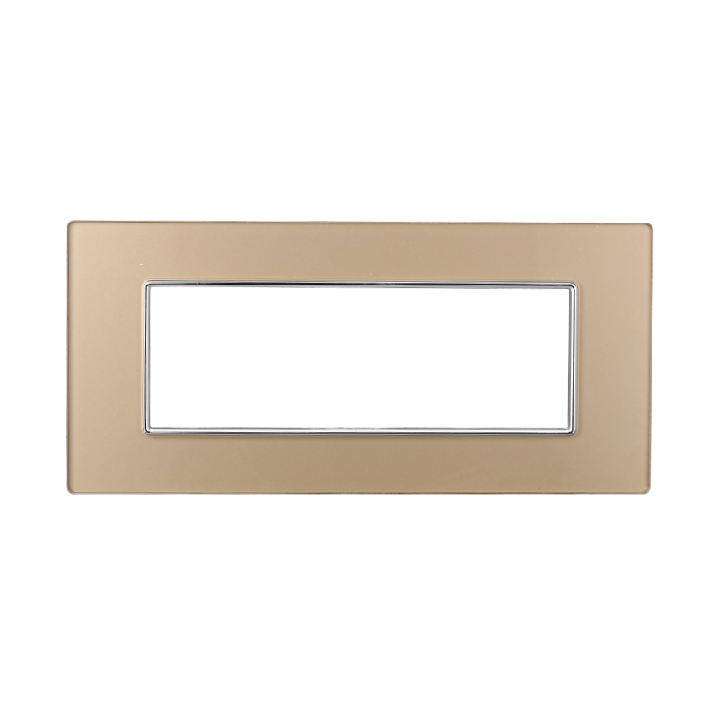 AN84611 — PLACCA VETRO 6P ORO