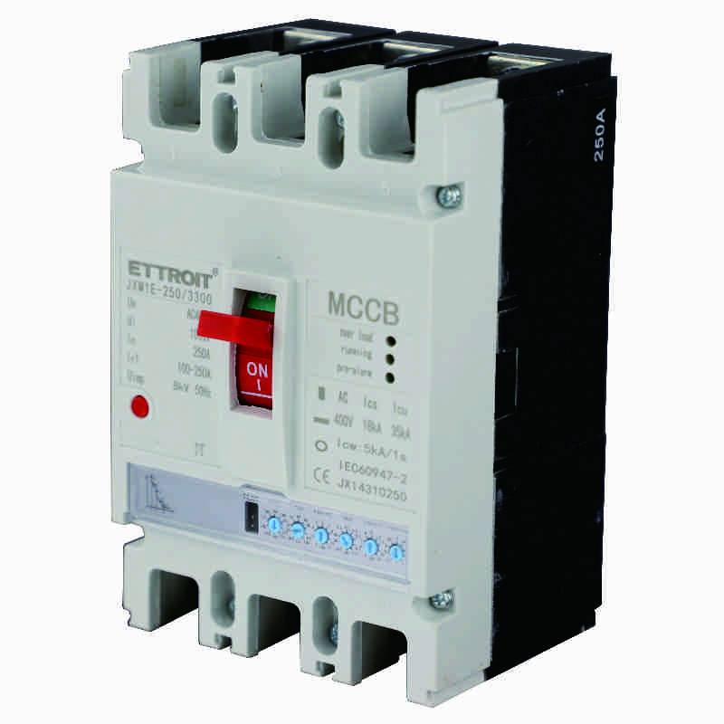 JX14310250 — INTERRUTTORE AUTOMATICO 3P CON RAGGIO REGOLABILE 100-250A-35kA