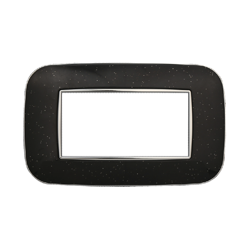 AN91424 — PLACCA ORBIS 4P NERO BRILLANTE