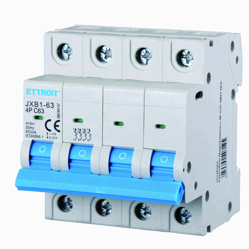 JX146360 — Interruttore Magnetotermico 4P 63A 380V 6kA