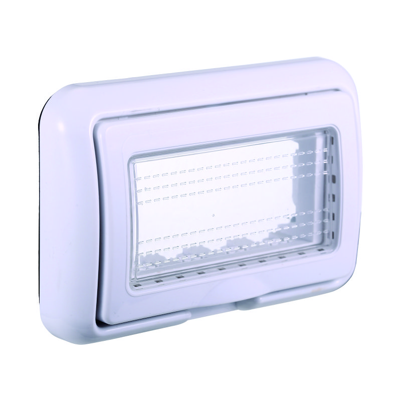 LB2704 — CUSTODIA INCASSO 4P IP55 BIANCO