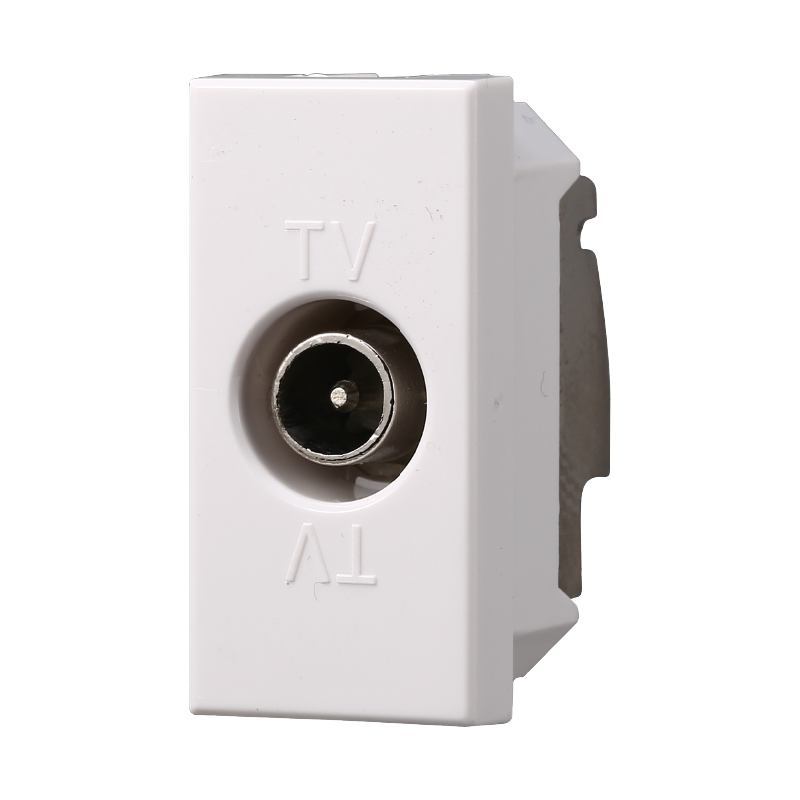 AB2253 — CONNETTORE TV MASCHIO PASSANTE