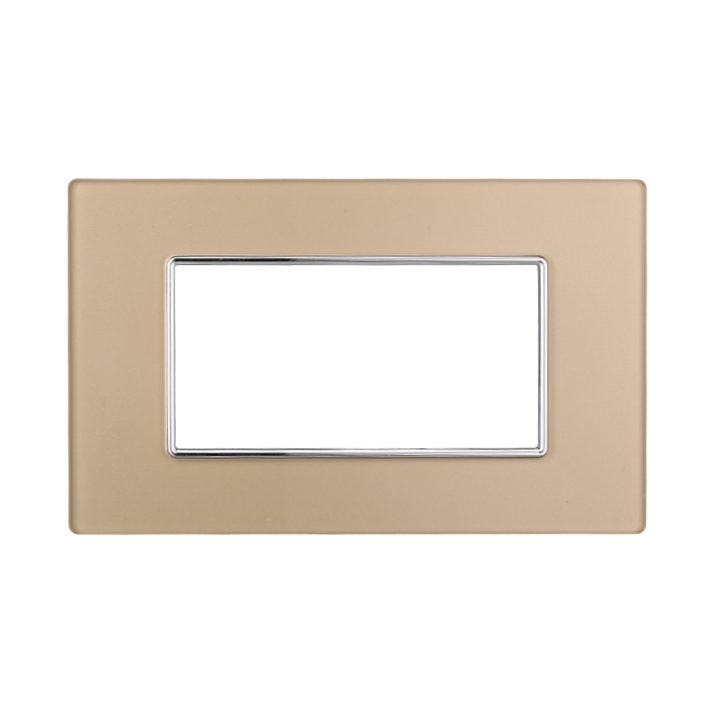 AN84411 — PLACCA VETRO 4P ORO