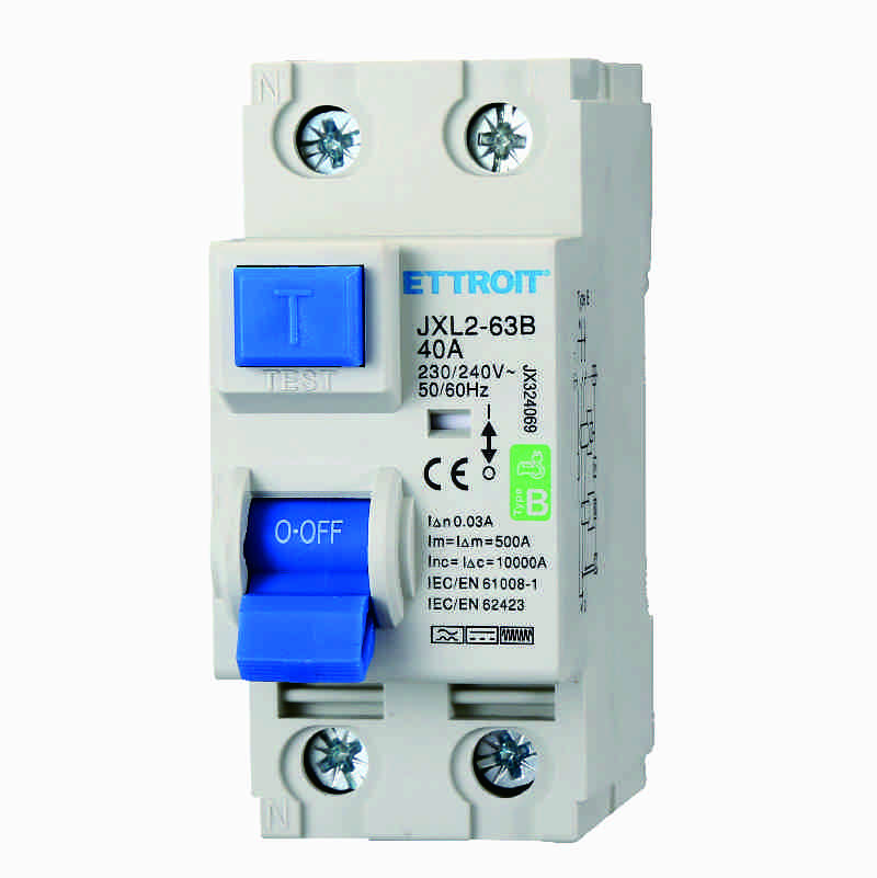 JX324069 — Magnetotermico Differenziale Puro 2P 40A 30mA Tipo B 6kA AC/DC 220V