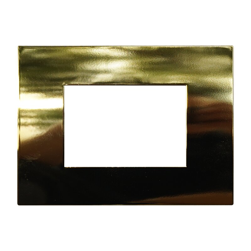 VA83312 — PLACCA PLASTICA 3P ORO LUCIDO