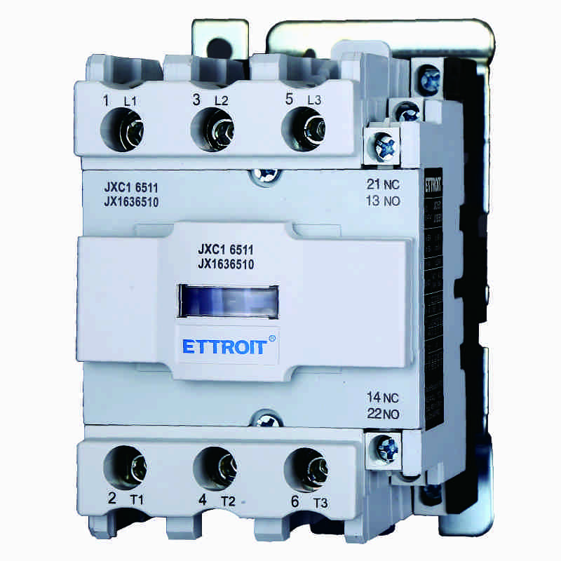 JX1636510 — JXC1 Contattore AC trifase 3P 65A, bobina 24V AC 50/60Hz, 1NO, Ue 380V