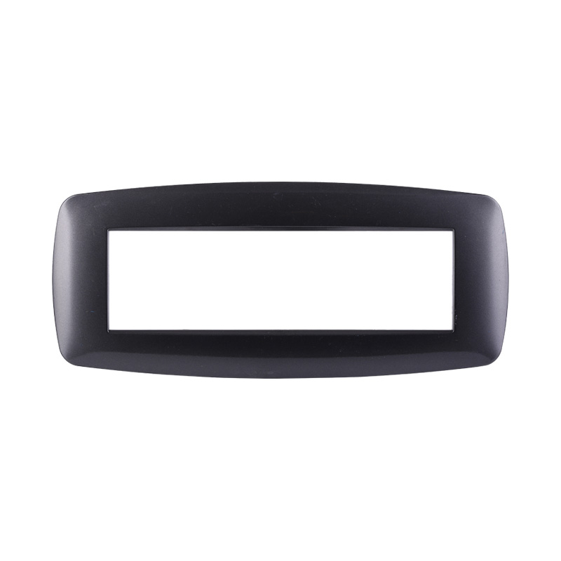 LN87707 — PLACCA SLIM 7P ACCIAIO SCURO