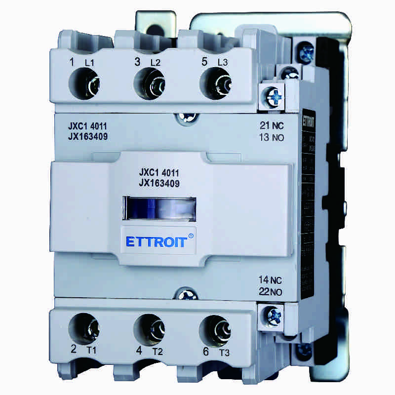 JX163409 — JXC1 Contattore AC trifase 3P 40A, bobina 220V AC 50/60Hz, 1NO, Ue 380V