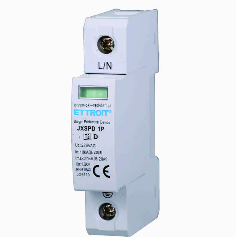 JX5110 — Scaricatore Di Sovratensione 1P 10kA-20kA T2