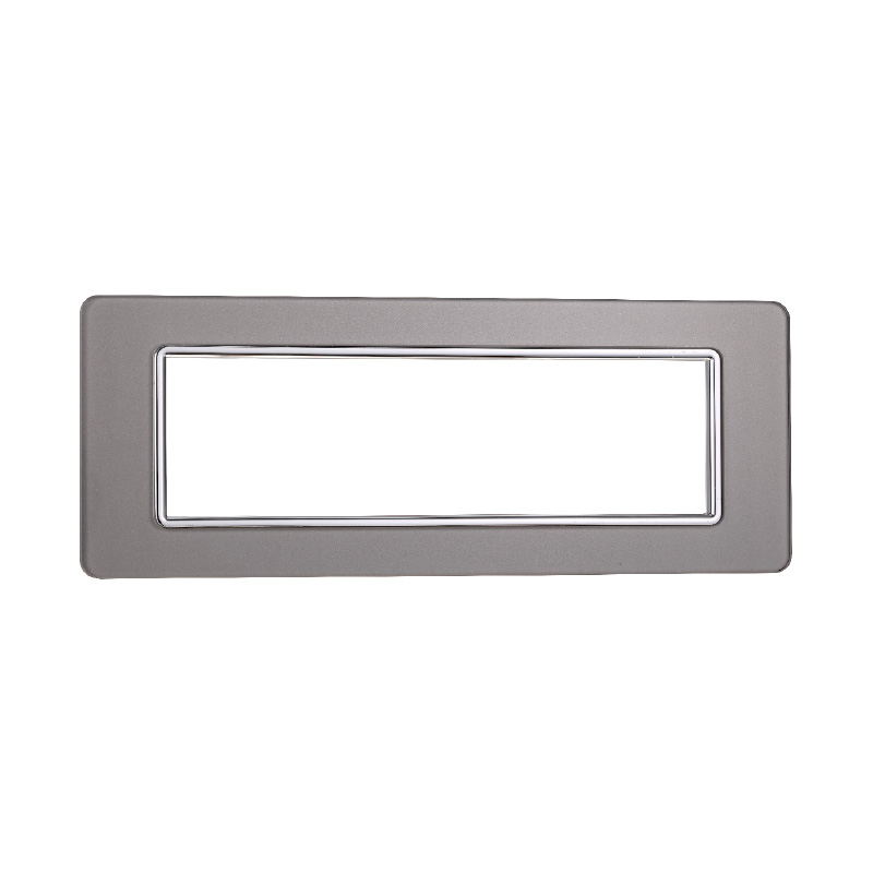 EV84606 — PLACCA VETRO 7P SILVER