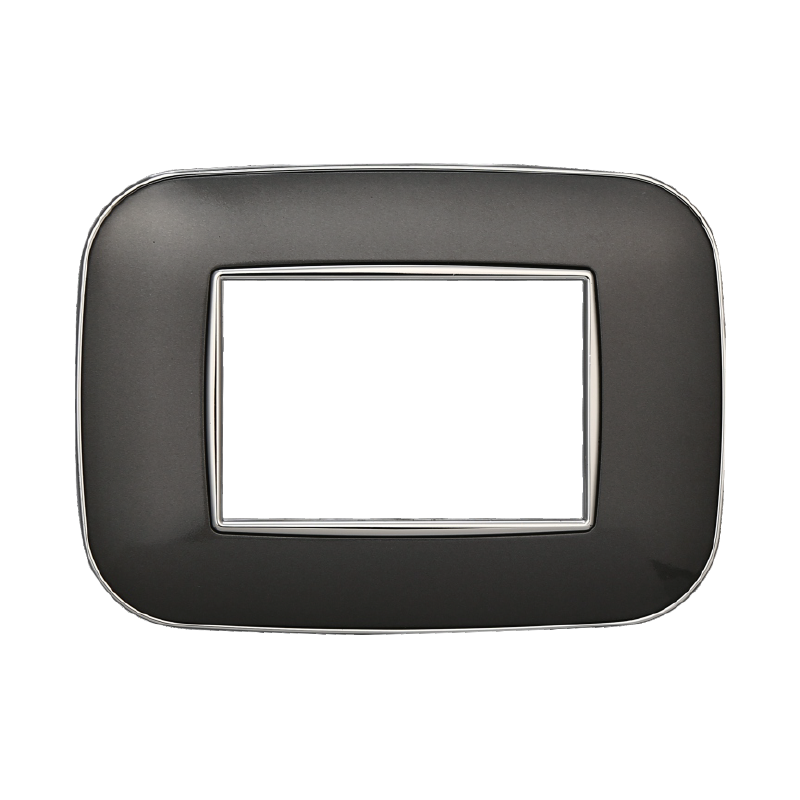 AN91307 — PLACCA ORBIS 3P ACCIAIO SCURO