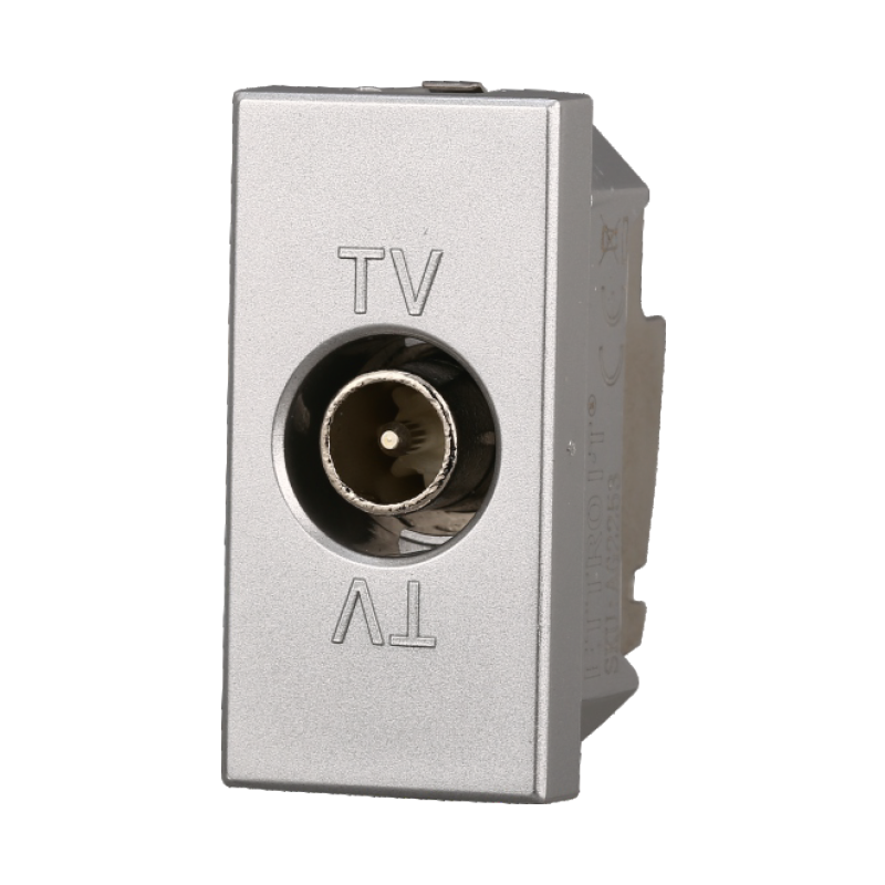 AG2253 — CONNETTORE TV MASCHIO PASSANTE