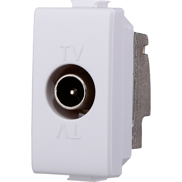 MT2253 — CONNETTORE TV MASCHIO PASSANTE