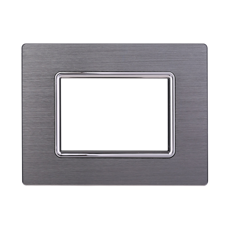 LN86306 — PLACCA ALLUMINIO 3P SILVER